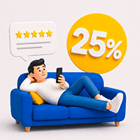 Скидка за отзыв!