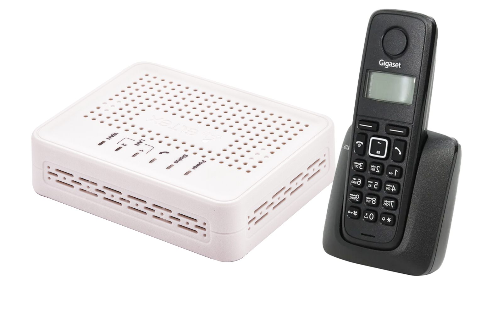 Телефон Gigaset A116 + VoIP-шлюз TAU-1M.IP